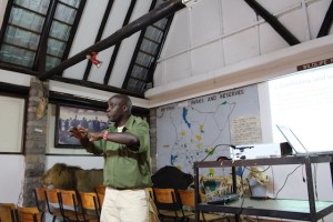 Talk from Kenya Wildlife Service
